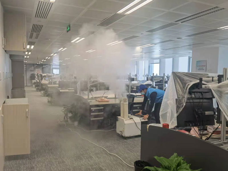 广发银行理财公司办公区域环境治理