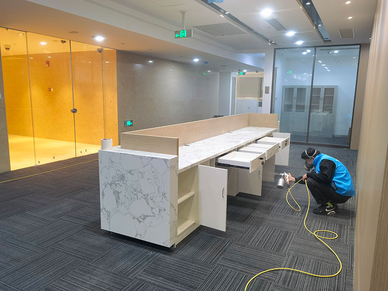 盛京银行上海分行办公区域及辖区内营业网点环境治理疫情期间消杀服务