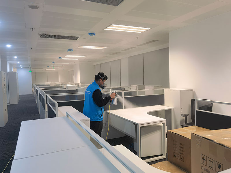 盛京银行上海分行办公区域及辖区内营业网点环境治理疫情期间消杀服务