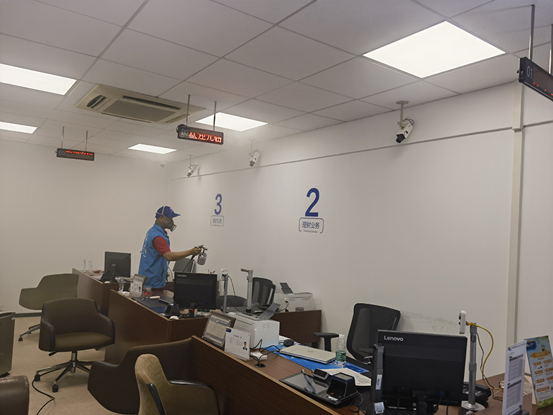 上海农商银行金山分行营业网点环境治理