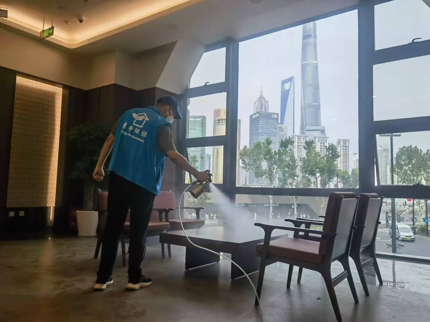 工商银行上海分行辖区内网点及办公楼除甲醛